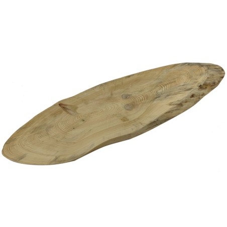 Blat Na Stolik ❍ Okorowany Plaster Drewna ❍ Dł 123 cm  UNIKAT 122849