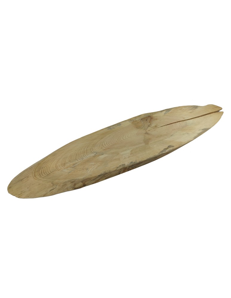 Blaty Drewniane - Blat Na Stolik ❍ Okorowany Plaster Drewna ❍ Dł 139 cm  UNIKAT 124036 - product MODO24.PL 4