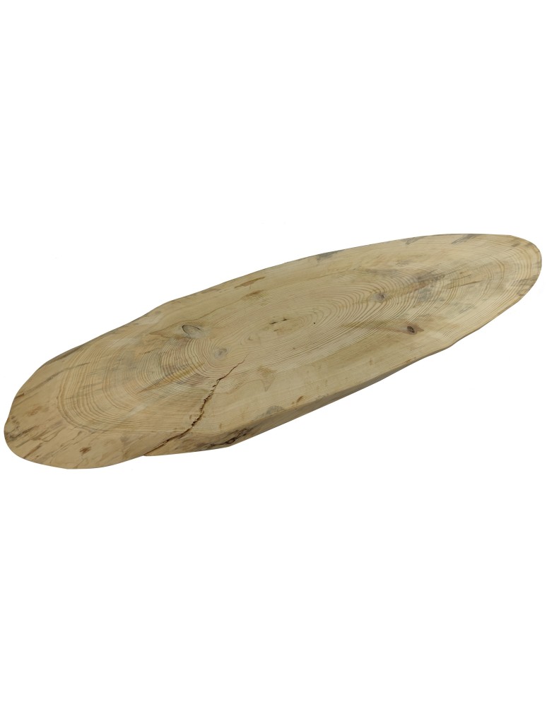 Blaty Drewniane - Blat Na Stolik ❍ Okorowany Plaster Drewna ❍ Dł 125 cm  UNIKAT 125021 - produkt MODO24.PL 1