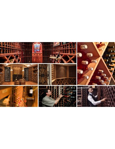 Seria RW-61 - Stojak/ Skrzynka na 3 Butelki – RW61 Naturalne Drewno - product 9