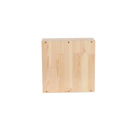 Skrzynka na 3 Butelki 30X12X30 cm · Naturalne Drewno · Seria RW61