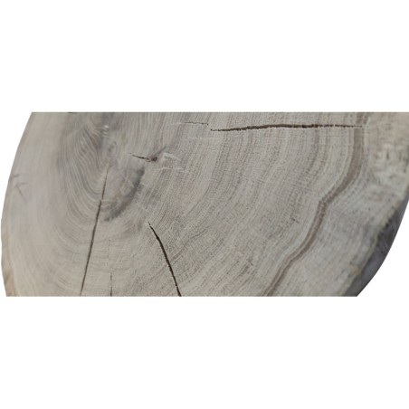 Dębowy Blat Na Stolik ❍ Okorowany Plaster Drewna ❍ Dł  99 cm  UNIKAT 105301