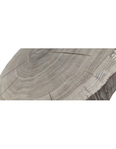 Blaty Drewniane - Dębowy Blat Na Stolik ❍ Okorowany Plaster Drewna ❍ Dł 87 cm  UNIKAT 133041 - product 4