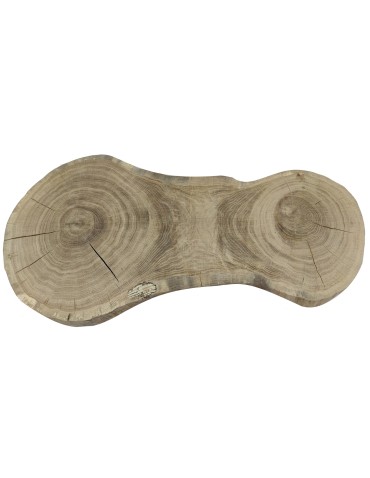 Blaty Drewniane - Dębowy Blat Na Stolik ❍ Okorowany Plaster Drewna ❍ Dł 87 cm  UNIKAT 133041 - product 3