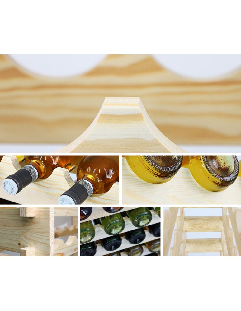 Seria RW-10 - Regał Modułowy - 7 Leżni po 4 butelki - RW10_04x07 - product MODO24.PL 8