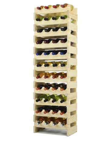 Regał Modułowy - 11 Leżni po 4 butelki - RW10_04x11