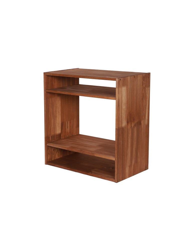 Seria RW-61 - Segmentowy Regał na Alkohole (2 pełne półki) – RW61 Brąz - product MODO24.PL 3