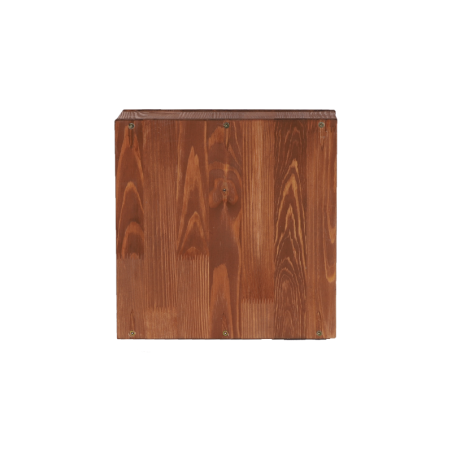 Skrzynka na 3 Butelki 30X12X30 cm · Naturalne Drewno · Seria RW61