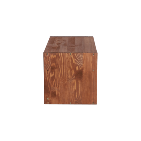 Ekspozycyjny Regał na Wino 30X60X30 cm · 1 Leżnia Ukośna  · Naturalny