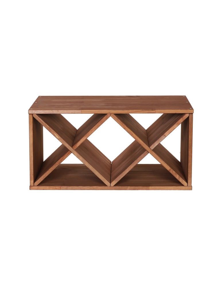 Seria RW-61 - Segmentowy Regał na Alkohole (półki X2) – RW61 Brąz - product MODO24.PL 7