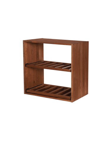 Seria RW-61 - Segmentowy Regał na Alkohole (2 wysuwane leżnie) – RW61 Brąz - product 3