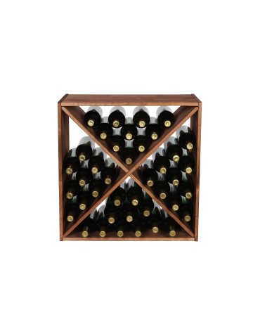 Seria RW-61 - Segmentowy Regał na Alkohole (Półki X1) – RW61  Brąz - product 3