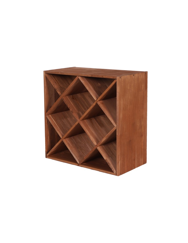 Seria RW-61 - Segmentowy Regał na Alkohole (półki X4) – RW61  Brąz - product MODO24.PL 3