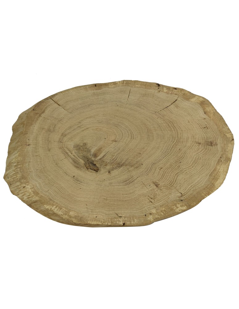 Blaty Drewniane - Dębowy Blat Na Stolik ❍ Plaster Drewna ❍ Dł 59 cm  UNIKAT 110525 - product MODO24.PL 3