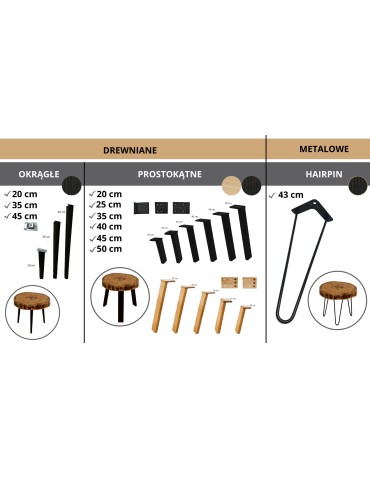 Blaty Drewniane - Dębowy Blat Na Stolik ❍ Plaster Drewna bez Kory ❍ Dł  90 cm  UNIKAT 114741 - product 9