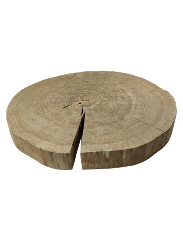 Blaty Drewniane - Dębowy Blat Na Stolik ❍ Plaster Drewna bez Kory ❍ Dł  90 cm  UNIKAT 114741 - product 4