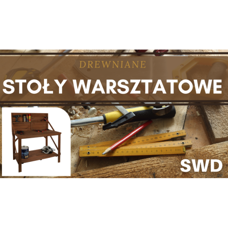 Stół Warsztatowy Drewniany - SWD - Naturalny