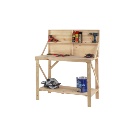 Stół Warsztatowy Drewniany - SWD - Naturalny