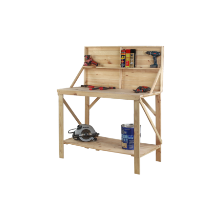 Stół Warsztatowy Drewniany - SWD - Naturalny