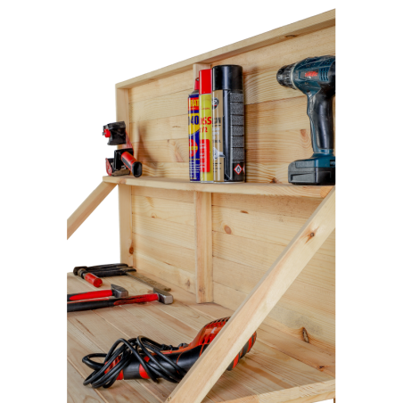 Stół Warsztatowy Drewniany - SWD - Naturalny