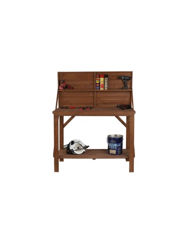 Stół Warsztatowy Drewniany - SWD - Brąz - product 2