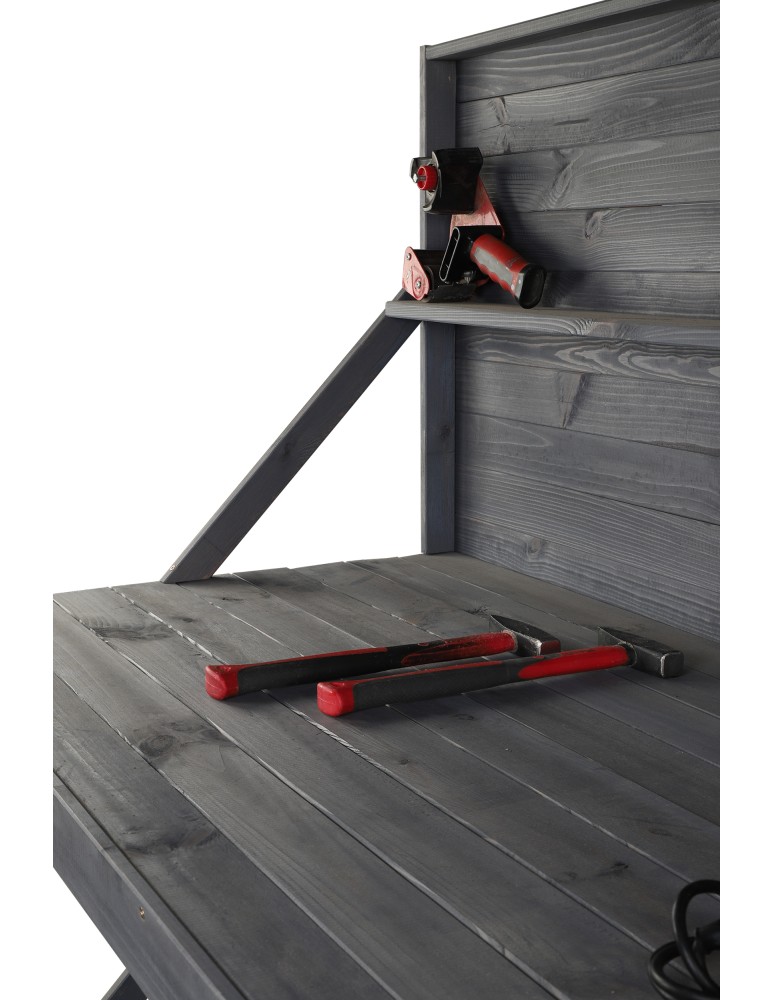 Stoły warsztatowe - Stół Warsztatowy Drewniany - SWD - Szary - product MODO24.PL 12