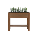 Drewniany Ziołownik / Skrzynia ZE1wym. 70x80x34 cm, Brąz