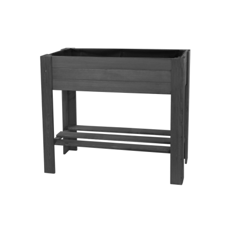 Drewniany Ziołownik / Skrzynia ZE1wym. 70x80x34 cm, Szara