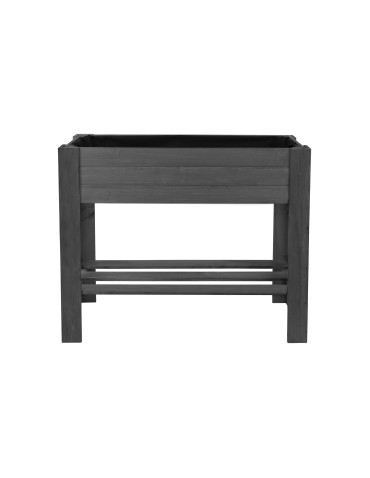 Kwietniki i donice - Drewniany Ziołownik / Skrzynia ZE1wym. 70x80x34 cm, Szara - product 6