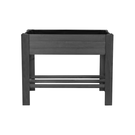 Drewniany Ziołownik / Skrzynia ZE1wym. 70x80x34 cm, Szara