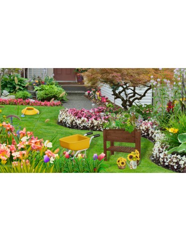 Kwietniki i donice - Drewniany Ziołownik / Skrzynia ZB4 79,5x79,5x42,6 cm Naturalna - product 8