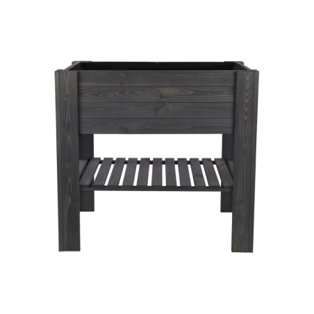 Drewniany Ziołownik / Skrzynia ZB4 79,5x79,5x42,6 cm Szary