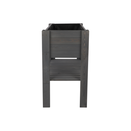 Drewniany Ziołownik / Skrzynia ZB4 79,5x79,5x42,6 cm Szary