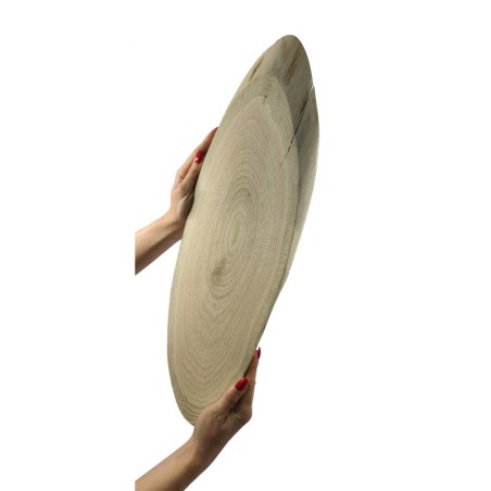 Taca Drewniana Ozdobna ✦ Naturalny Dąb ✦ dł 50-55 cm