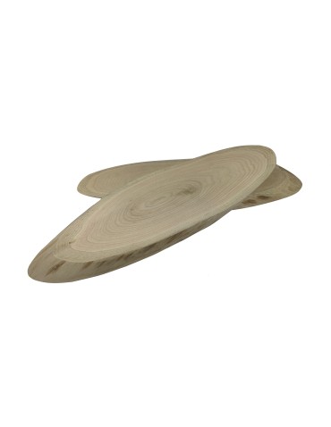 Drewniane tace, patery - Taca Drewniana Ozdobna ✦ Naturalny Dąb ✦ dł 50-55 cm - product 3