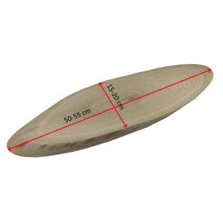 Taca Drewniana Ozdobna ✦ Naturalny Dąb ✦ dł 50-55 cm