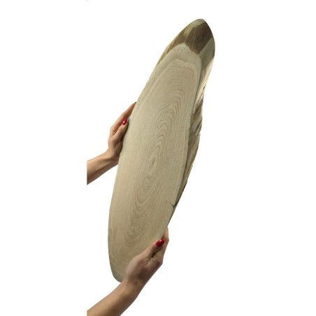 Taca Drewniana Ozdobna ✦ Surowy Dąb ✦ dł  55-60 cm