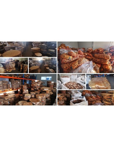 Plastry Okrągłe - Okorowany Plaster Akacji 25-30cm/gr.3cm/Szlif - product 12