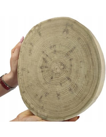 Okorowany Plaster Akacji 25-30cm/gr.4cm/Szlif