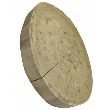 Okorowany Plaster Akacji 25-30cm/gr.4cm/Szlif