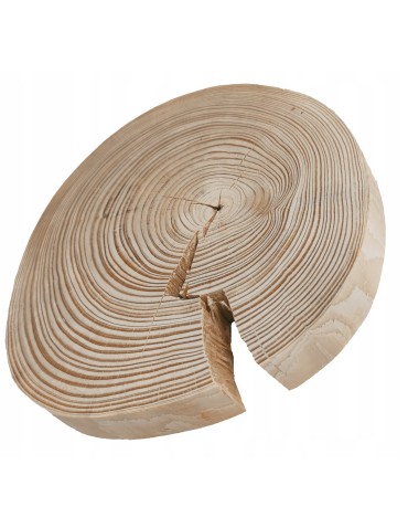 Plastry Okrągłe - Okorowany Plaster Sosny 15-20cm/gr.3cm/Szlif - product 3