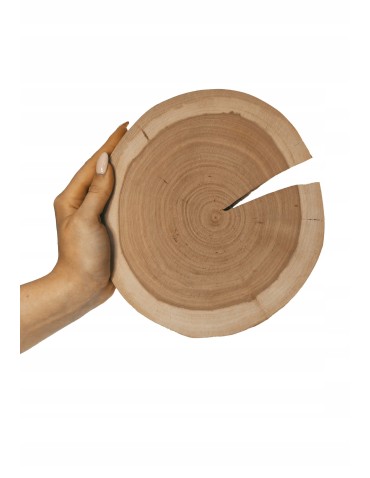 Okorowany Plaster Czeremchy 10-15cm/gr.2cm/Szlif