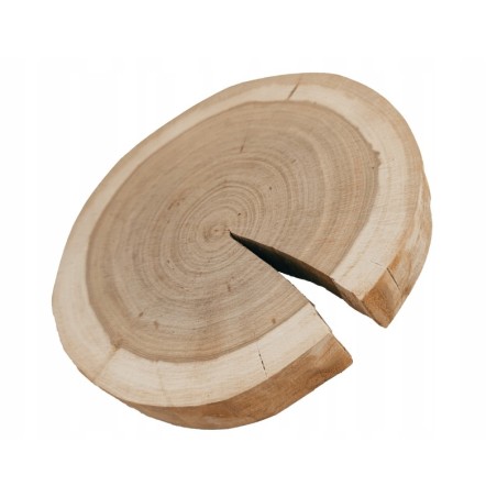 Okorowany Plaster Czeremchy 20-25cm/gr.4cm/Szlif