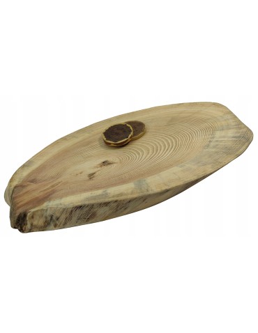 BLAT STOLIK KAWOWY PLASTER DREWNA 63cm nr094956