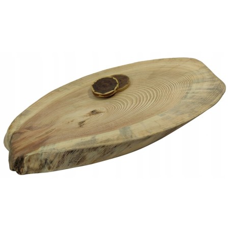 BLAT STOLIK KAWOWY PLASTER DREWNA 63cm nr094956