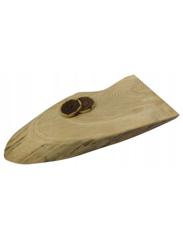 BLAT STOLIK KAWOWY PLASTER DREWNA 57cm nr094002