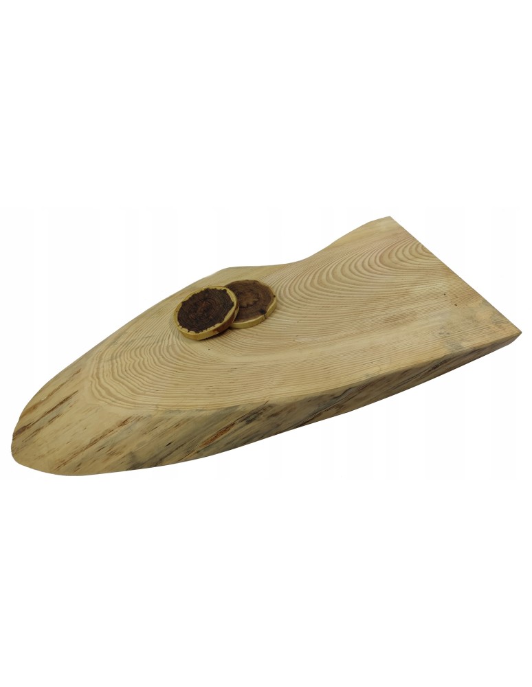 Blaty Drewniane - BLAT STOLIK KAWOWY PLASTER DREWNA 57cm nr094002 - produkt MODO24.PL 1