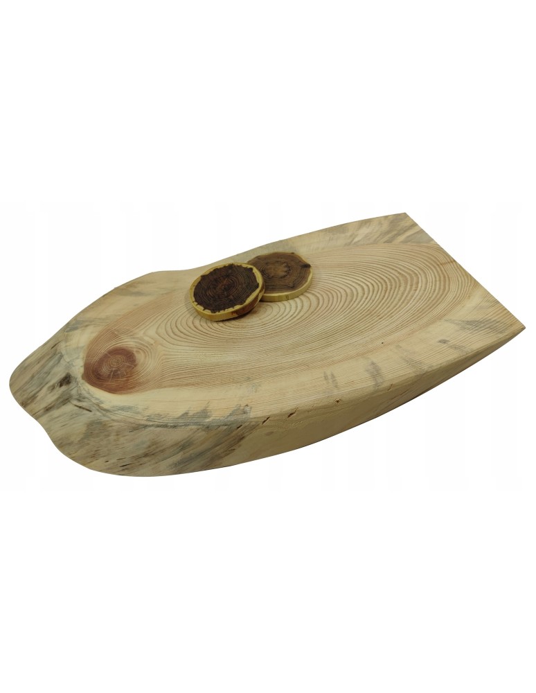 Blaty Drewniane - BLAT STOLIK KAWOWY PLASTER DREWNA 52cm nr092242 - product MODO24.PL 1