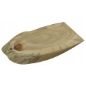 BLAT STOLIK KAWOWY PLASTER DREWNA 52cm nr092242