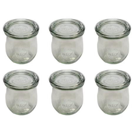 Słoiki WECK 6szt/ szklane wieko słoik 220ml TULIP